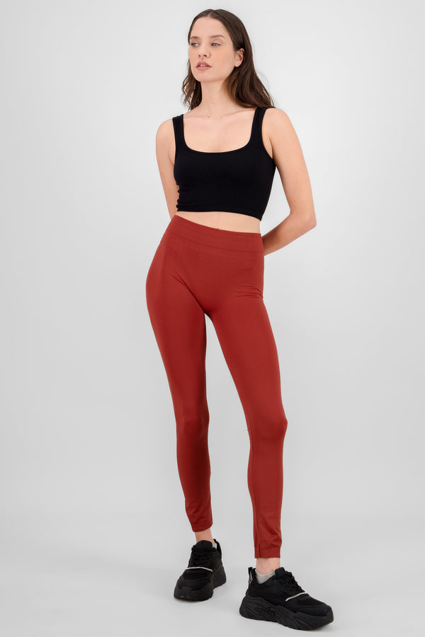 Leggings Seamless Cintura Media