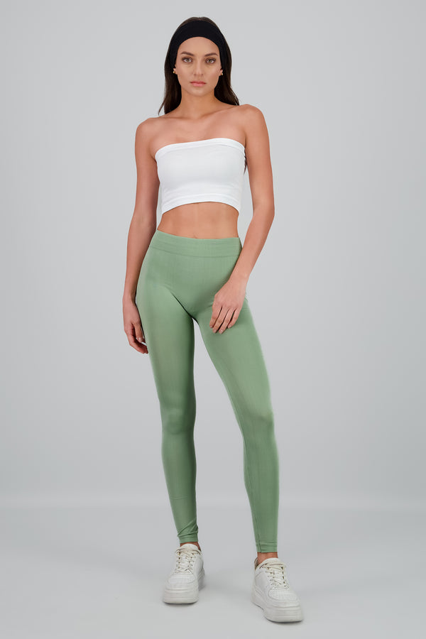 Leggings Seamless Cintura Media