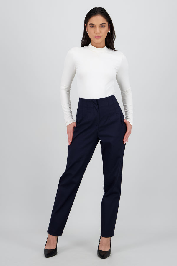 Pantalon liso bolsas
