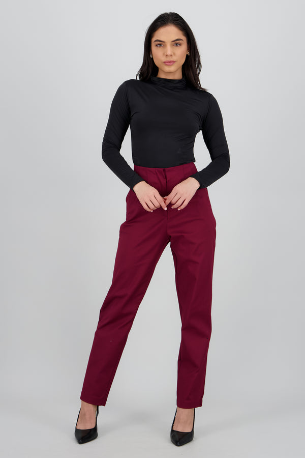 Pantalon liso bolsas